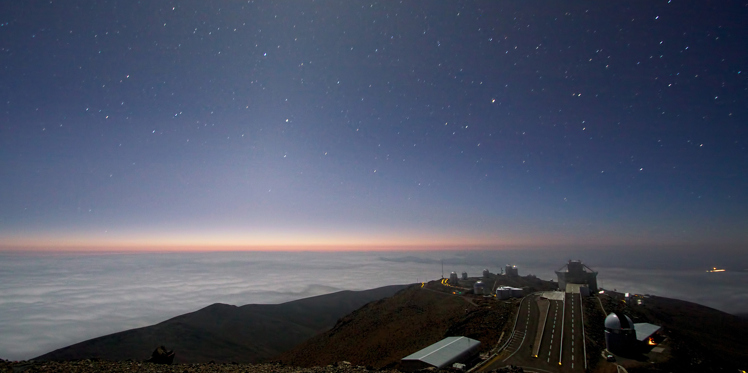 Photo of zodiacal light