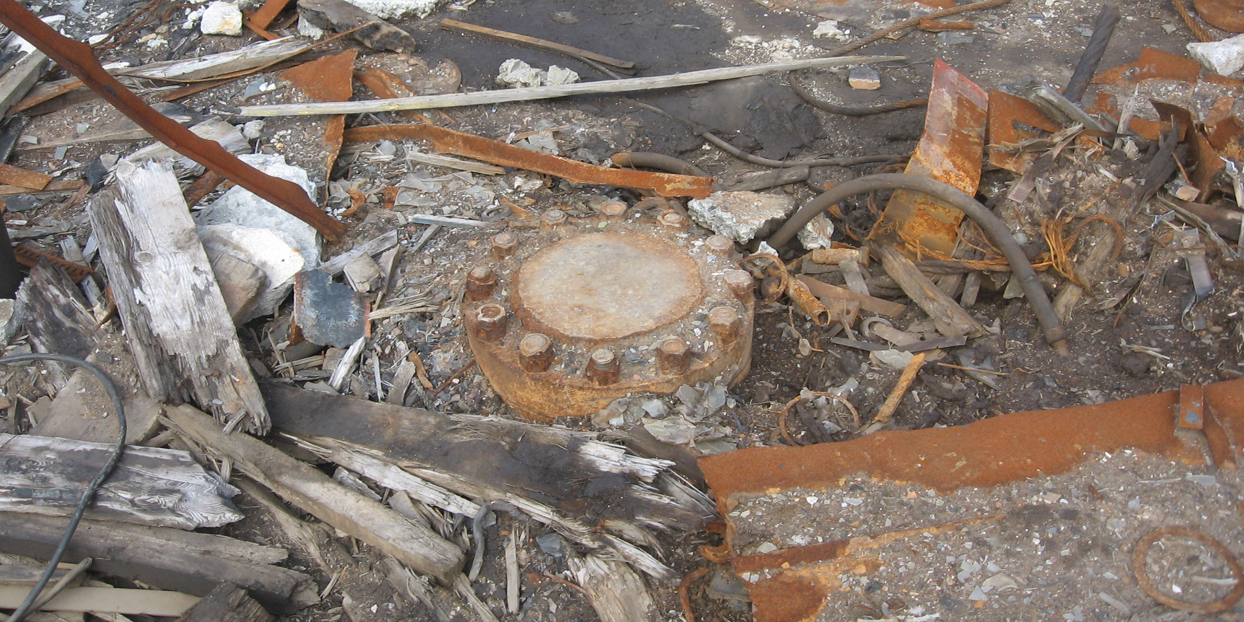 Image of the sealed Kola borehole