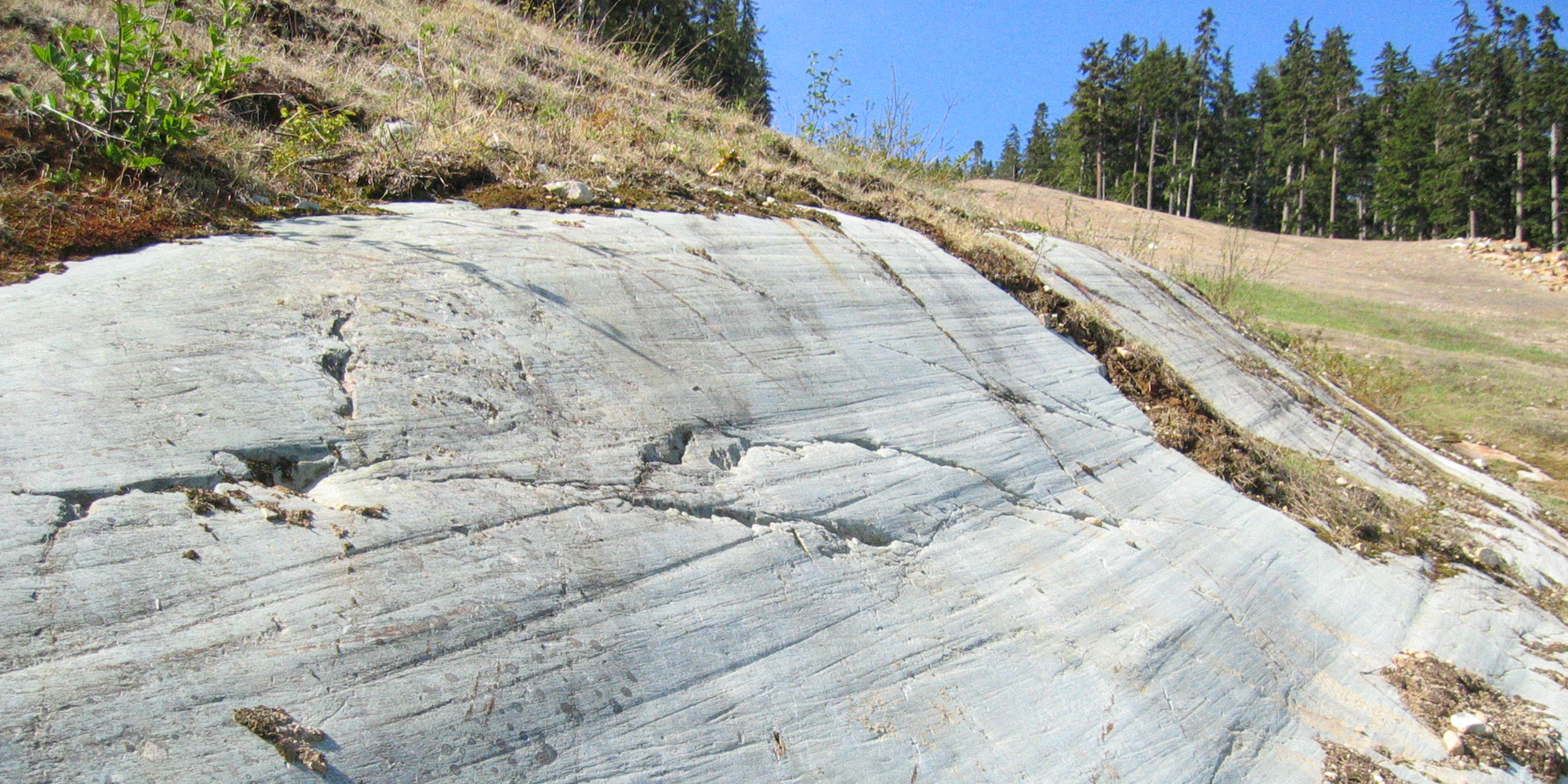 Image of glacial striations