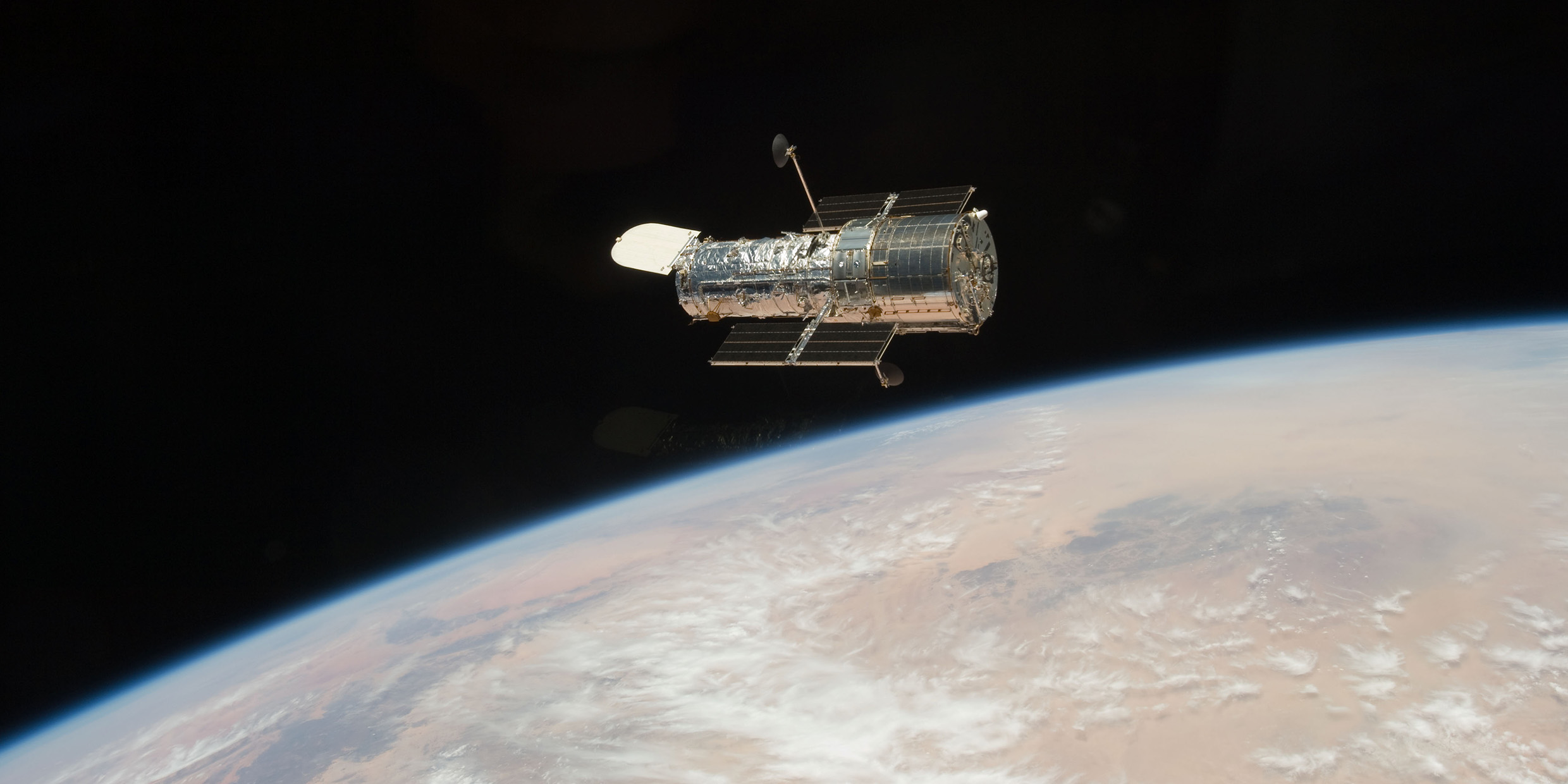 Image of the Hubble Space Telescope