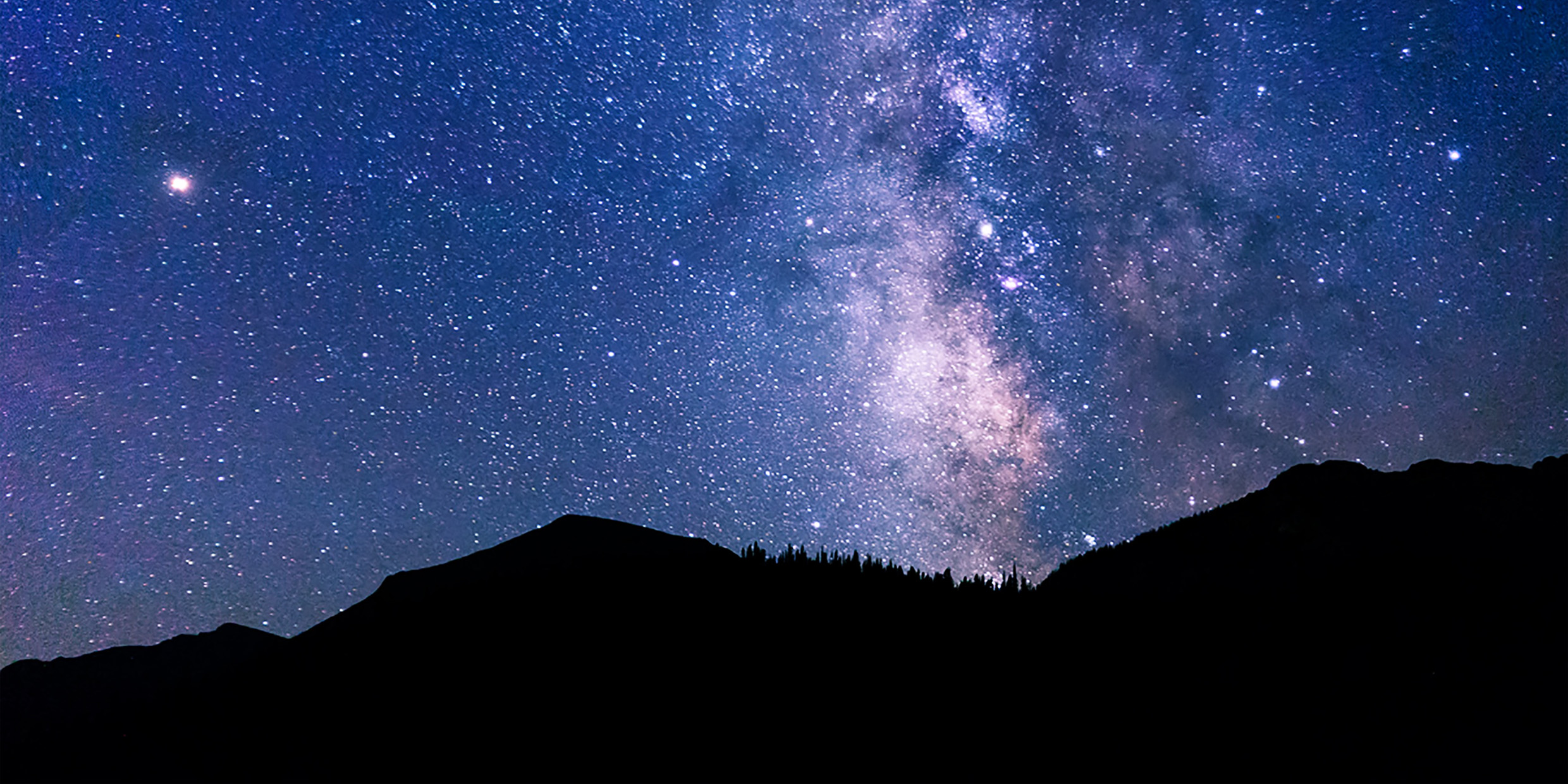 Image of the milky way at night