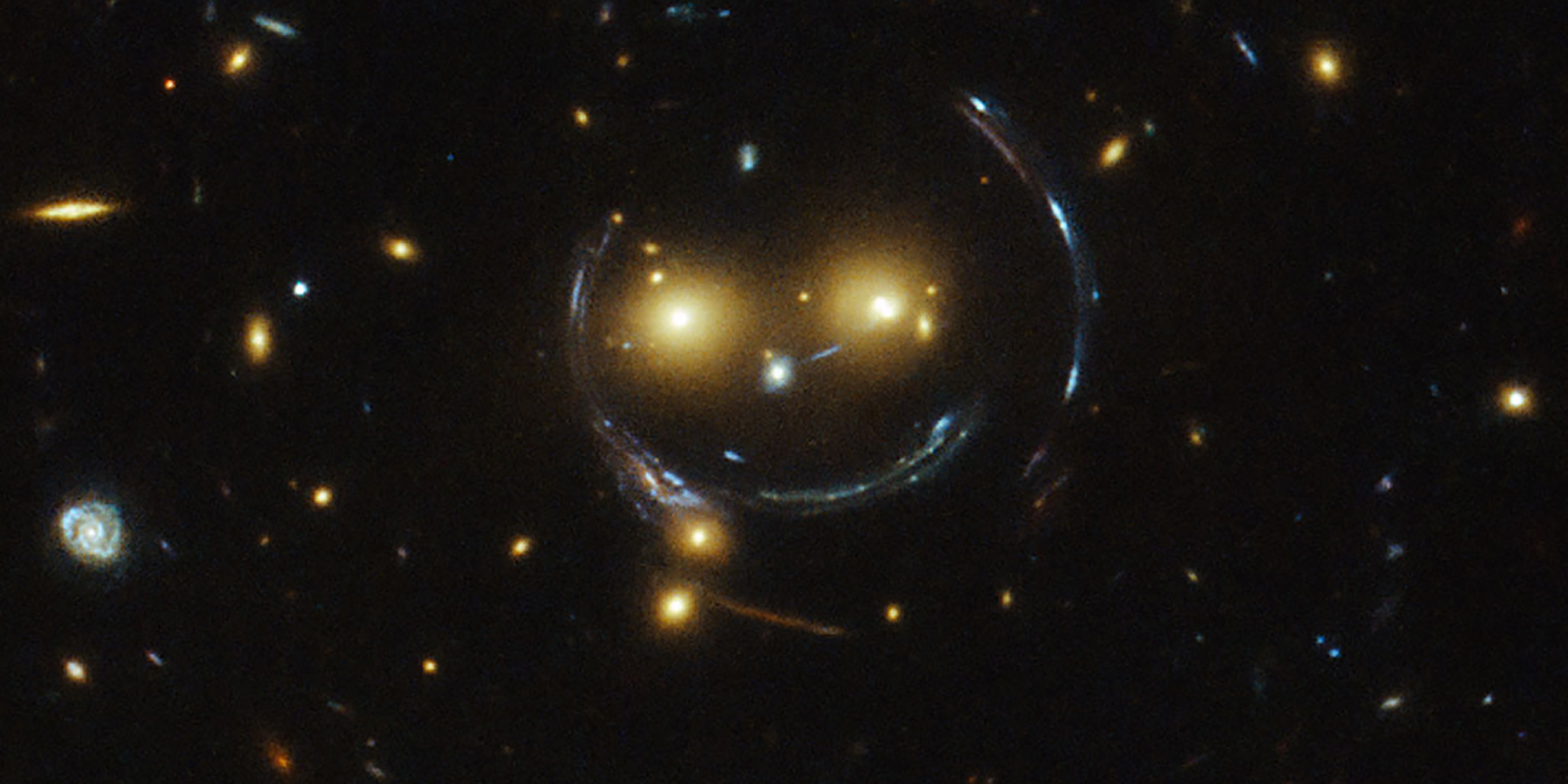Image of a gravitational lens
