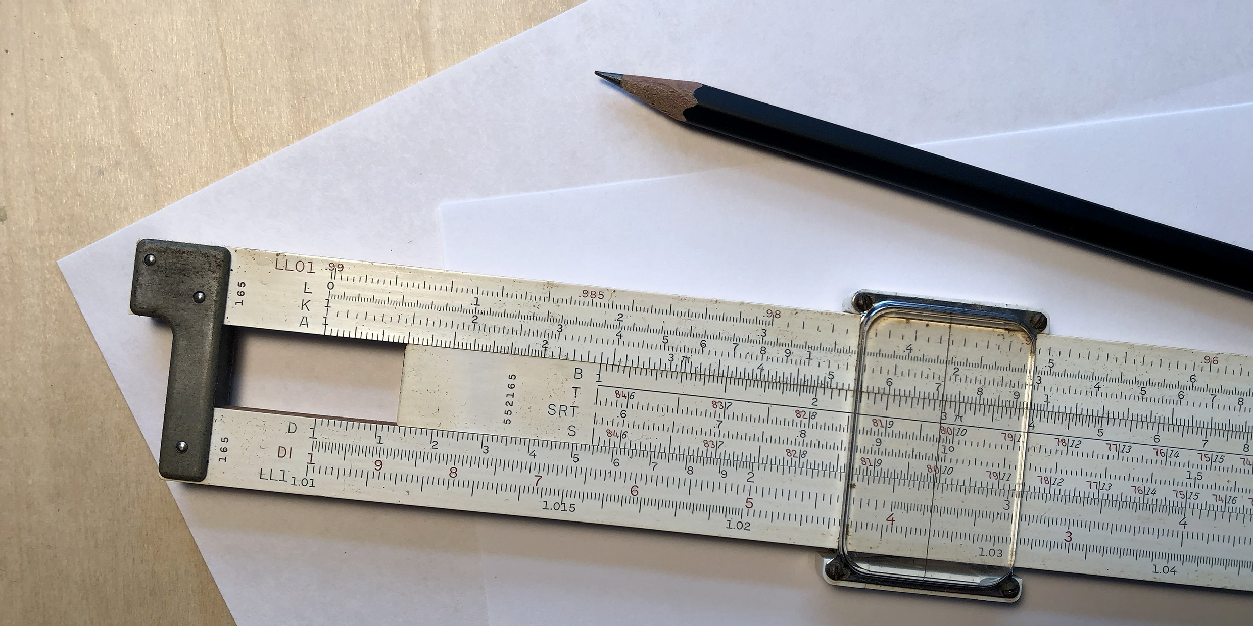 Image of slide rule