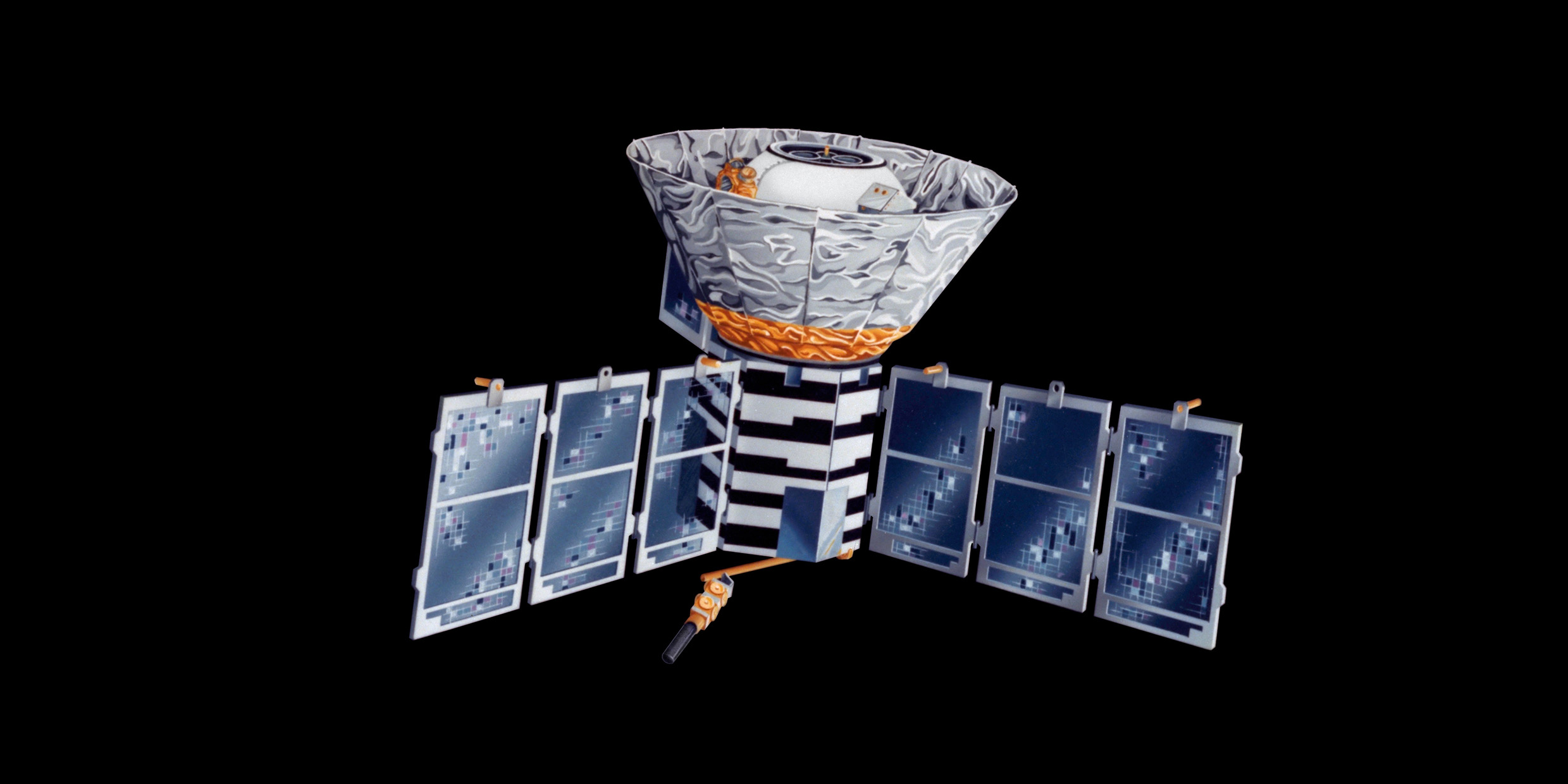 Image of COBE satellite
