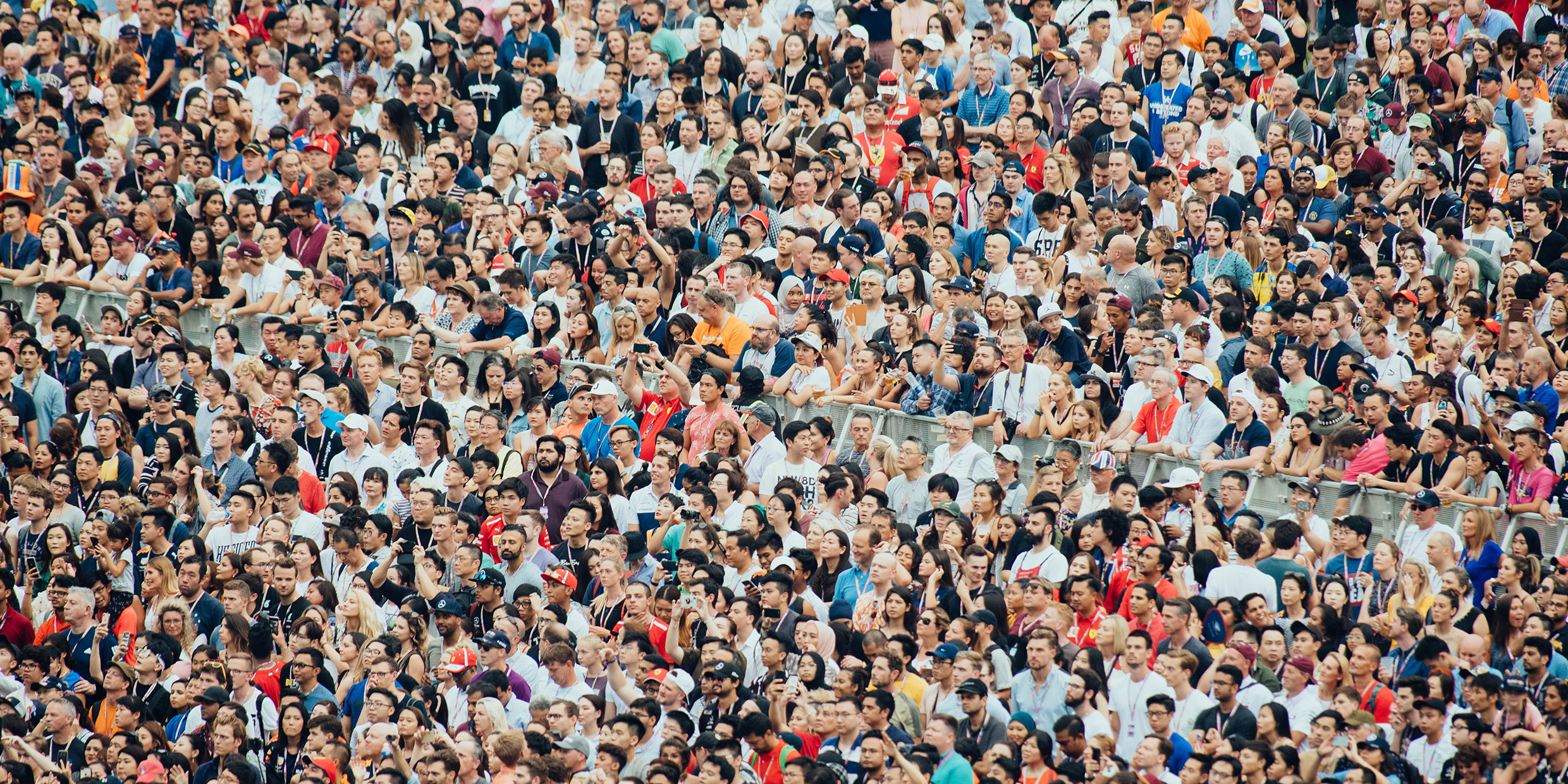 Image of large crowd of people