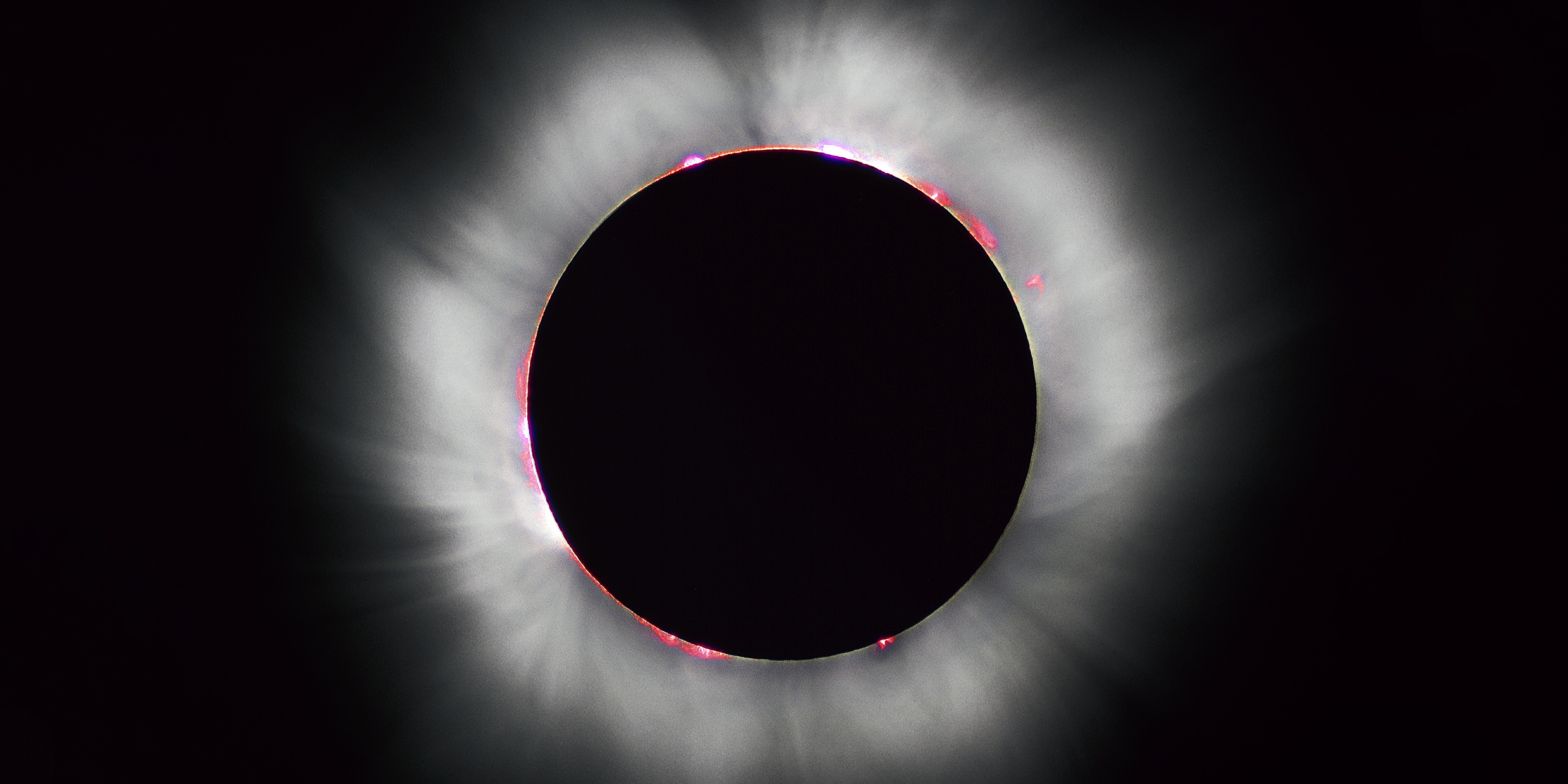 Image of a total solar eclipse