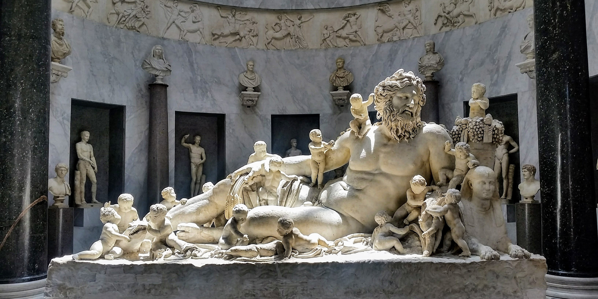 Image of a sculpture depicting Cronus of Greek mythology